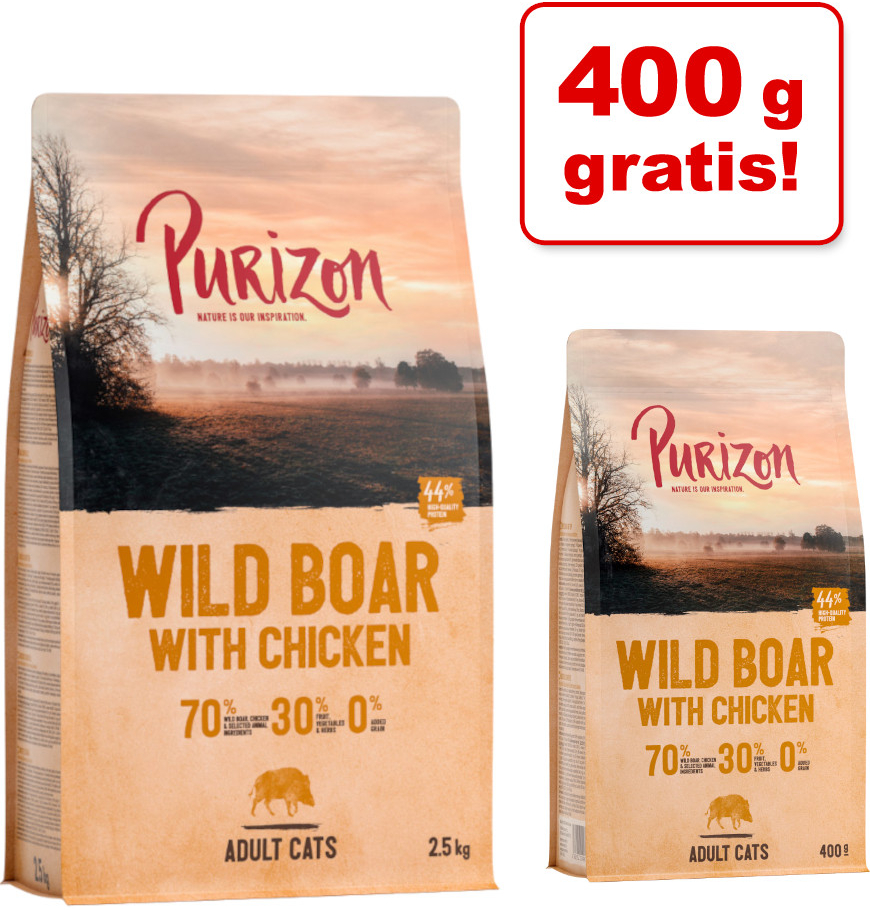 Purizon Adult divočák & kuře bez obilnin 2,5 kg