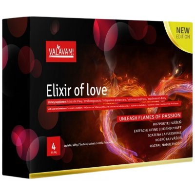 Valavani Elixir of love 5.28mg 4 + 4 sáčky – Hledejceny.cz