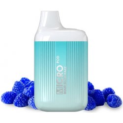 Micro Pod Sour Blue Raspberry 20 mg 600 potáhnutí 1 ks