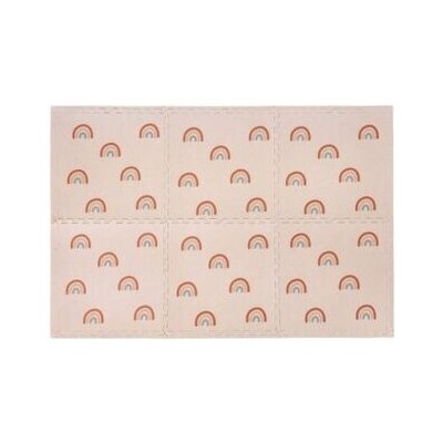 FreeOn Free2Play Pěnová hrací podložka Puzzle 6 ks Rainbow – Zbozi.Blesk.cz