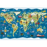 Educa Mapa světa 200 dílků – Hledejceny.cz