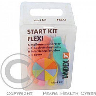 Tandex Flexi Start kit úvodní set mezizubní kartáčky 6 ks