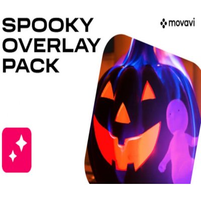 Movavi Video Editor Plus 2022 - Spooky Overlay Pack – Zboží Živě