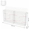 Pletiva TopGabion Gabionový koš s víkem: 200×30×100 cm - oko sítě 10×10 cm