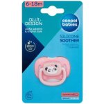 Canpol Babies symetrický silikon dudlík svítící Exotic Panda růžová – Zbozi.Blesk.cz