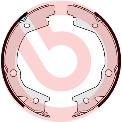 S 30 530 BREMBO Sada brzdových čelistí, parkovací brzda – Zbozi.Blesk.cz