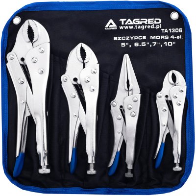 Samosvorné kleště Morse'a, sada 4ks, 125 - 250mm, Tagred TA1306 – Hledejceny.cz