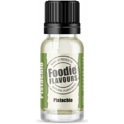 Foodie Flavours Přírodní koncentrované aroma 15 ml pistácie – Zbozi.Blesk.cz