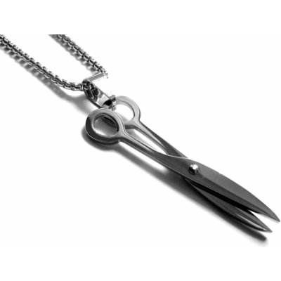 Steel Jewelry Náhrdelník nůžky z chirurgické oceli NH253184