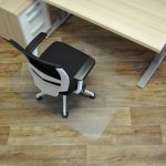 Podložka pod židli smartmatt 120x100cm - 5100PHQ - pro podlahy – Zboží Mobilmania