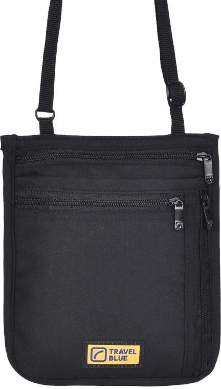 Travel Blue Ultra Slim Neck Carrier Black