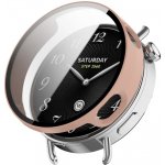 VSECHNONAMOBIL 116142 PC FULL COVER Plastový kryt se sklem pro Xiaomi Watch S4 41mm růžový – Zboží Živě
