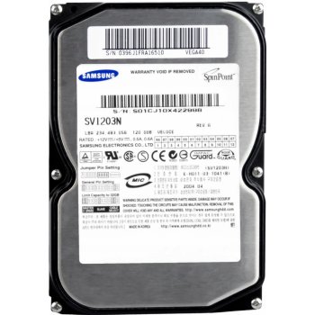 Samsung 120GB PATA IDE/ATA 3,5", SV1203N