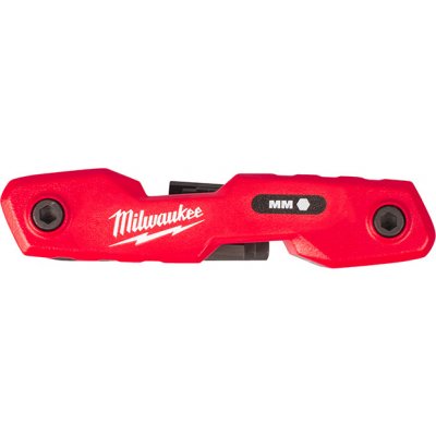 Milwaukee sada skládacích metrických imbusových klíčů 8 ks 4932480978 – Zboží Dáma