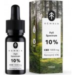 Hemnia Full Spectrum CBD Konopný olej 10% 1000 mg 10 ml – Hledejceny.cz