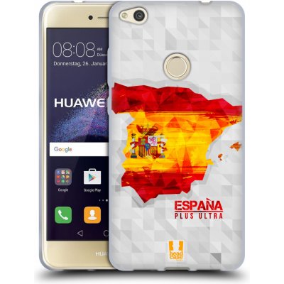 Silikonové pouzdro na mobil Huawei P9 Lite (2017) HEAD CASE GEOMAPA ŠPANĚLSKO (Silikonový kryt či obal na mobilní telefon Huawei P9 Lite 2017)