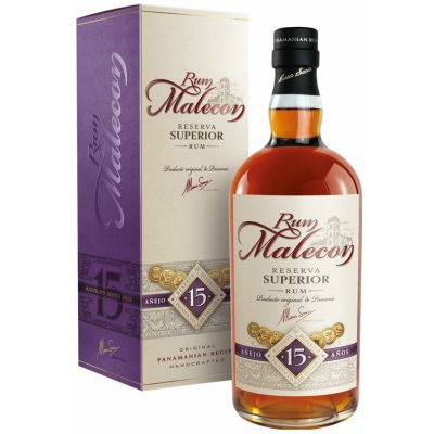 Malecon 15y 40% 0,7 l (holá láhev)