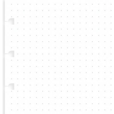 Filofax náhradní listy do zápisníků A5 - tečkované – Sleviste.cz