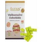 ŠUFAN Velikonoční čokoláda s matchou a citronem 70 g – Zboží Dáma