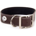 JK ANIMALS Široký kožený obojek LUX – Zbozi.Blesk.cz