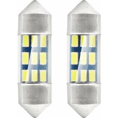 LED STANDARD 3014 9SMD Festoon C5W C10W C3W 31mm White 12V, AMiO 01089 – Hledejceny.cz