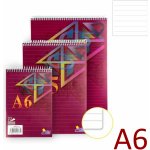 NOTES Bohemia Blok spirála hlava A6 linka 16074 – Zboží Dáma