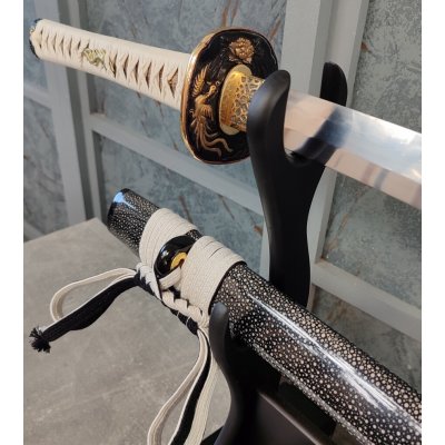 Munenori Tamahagane katana Jin a Jang – Sleviste.cz