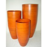 Axin Trading s.r.o. Bambusová váza klasik oranžová M – Hledejceny.cz