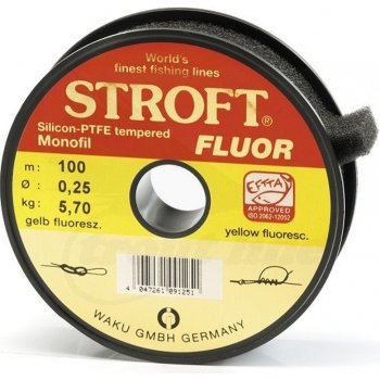 Stroft Color Yellow-fluoro 100 m 0,15 mm 2,2 kg