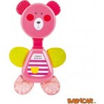 Canpol babies chladící s chrastítkem medvídek růžová – Zboží Dáma