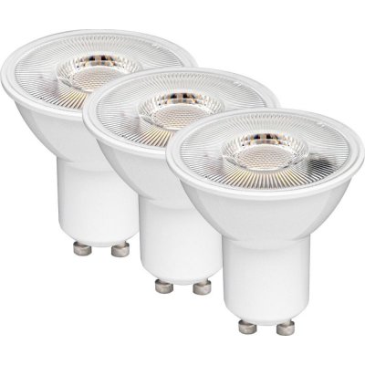 Osram 3x LED žárovka GU10 4,5W = 35W 350lm 4000K Neutrální bílá 120° – Zbozi.Blesk.cz