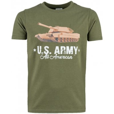 101INC triko dětské U.S. ARMY TANK krátký rukáv – Hledejceny.cz