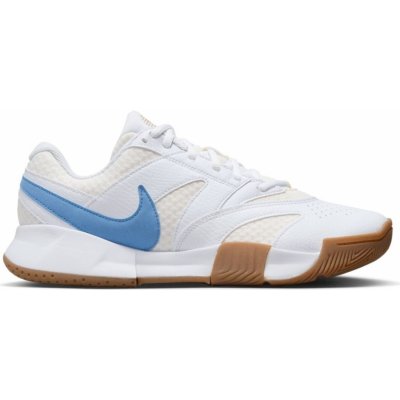 Nike Court Lite 4 - white/light blue/sail/gum light brown – Hledejceny.cz