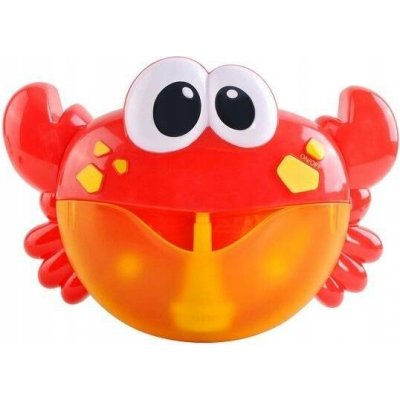 Kruzzel Krab do koupele červený Strojek na výrobu pěny – Zboží Mobilmania