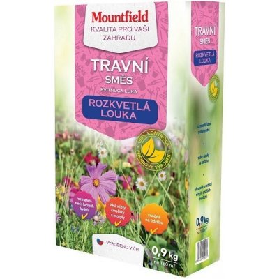 Mountfield travní směs Rozkvetlá louka 0,9 kg – Zbozi.Blesk.cz