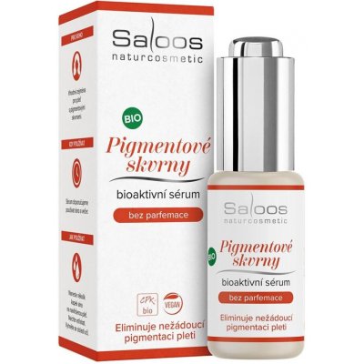 Saloos Bioaktivní sérum na pigmentové skvrny 20 ml – Zboží Mobilmania