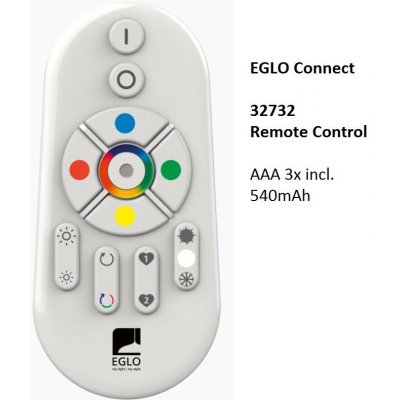 Dálkový ovladač Eglo Connect 32732 od 399 Kč - Heureka.cz