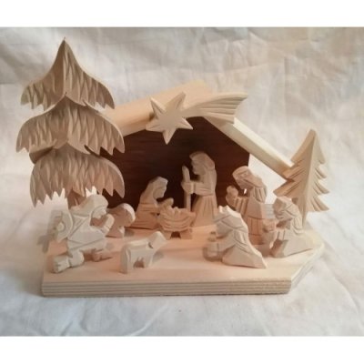 Dřevěný betlém 14D12 – Hledejceny.cz