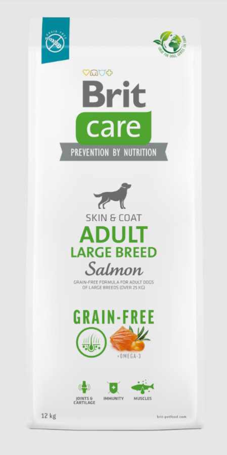 Brit Care Grain-free Adult Large Breed Salmon 24 kg