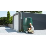Nádrž na dešťovou vodu GRAF Top-Tank tmavě zelená 1300 l 323001 – Zboží Mobilmania
