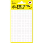 Avery Zweckform 3175 Samolepící kolečka 8 mm 416 ks bílé – Zboží Dáma