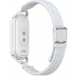 VSECHNONAMOBIL 115528 BRAIDED Nylonový řemínek pro Xiaomi Smart Band 10 / 9 / 8 bílý – Hledejceny.cz