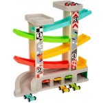 Small Foot Závodní dráha s parkovištěm a garážemi – Zboží Mobilmania