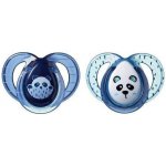 Tommee Tippee Dudlík Any Time silikon 2ks Panda modrá – Sleviste.cz