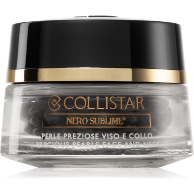 Collistar Nero Sublime Precious Pearls Face And Neck zpevnění pleti a krku 60 ks