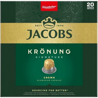 Jacobs Kronung intenzita 6 ks pro Nespresso 20 ks – Zboží Dáma