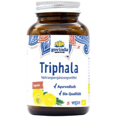 Govinda Organic Triphala detoxikace organismu 90 kapslí – Hledejceny.cz