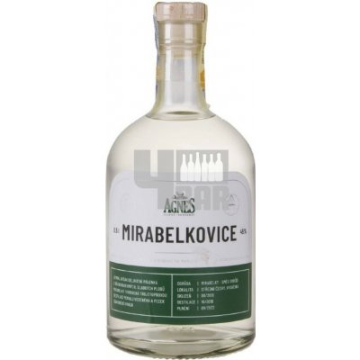 Agnes Mirabelkovice Nancyjsk pravá špendlíkovice 45% kosher 0,5 l (holá láhev) – Sleviste.cz