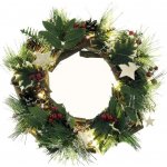 Retlux RXL 357 Vánoční věnec s chvojím a nano řetězem 20 LED – Zboží Dáma