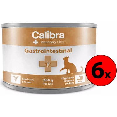 Calibra VD Cat Gastrointestinal 6 x 200 g – Sleviste.cz